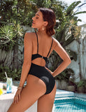 Emoswimsuit - Womens One Piece Swimsuits Cut Out Bathing Suit