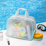 Women's Swim Bag Wet And Dry Sseparation Swimming Beach Storage Bag