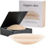 Nipple Cover - Sticky Adhesive Silicone Nipple Pasties - Reusable Pasty Nipple Covers for Women with Travel Box