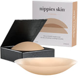 Nipple Cover - Sticky Adhesive Silicone Nipple Pasties - Reusable Pasty Nipple Covers for Women with Travel Box